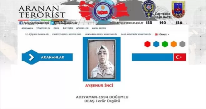 DEAŞ'lı kadın teröristi teslim olmaya babası ikna etmiş
