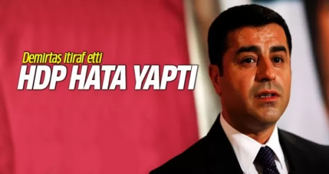Demirtaş'tan özerklik itirafı