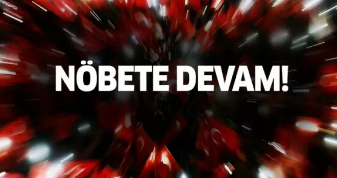Demokrasi nöbeti İstanbul'da devam ediyor
