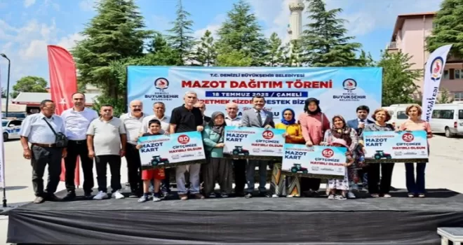Denizli Büyükşehir’den üreticiye destek
