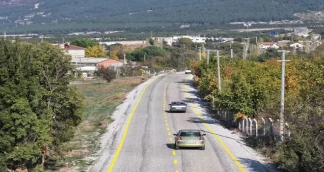 Denizli Büyükşehir Karataş-Pınarlık yolunu tamamladı