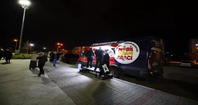 Denizli Büyükşehir mobil ikram aracı 250 bin kişiye ulaştı
