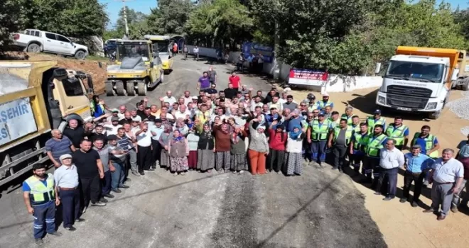 Denizli’de 228 kilometrelik yol atağı