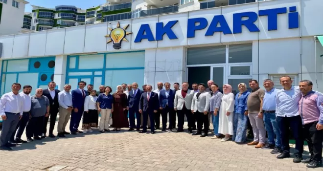Denizli Milletvekili Şahin Tin’den Mudanya’da teşkilat çalışması
