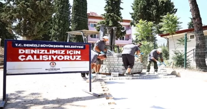 Denizli’nin her köşesi modern yol ağıyla güçleniyor