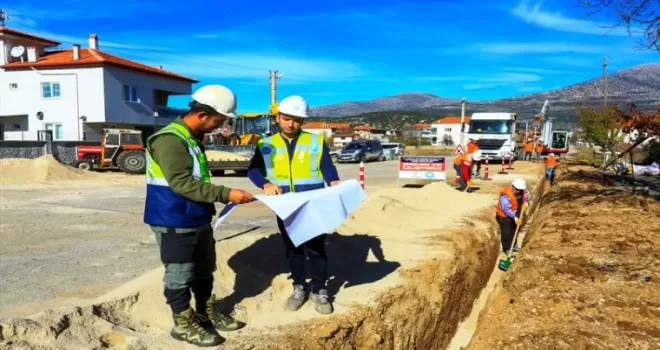 Denizli Tavas Kızılca’nın altyapısı yenilendi
