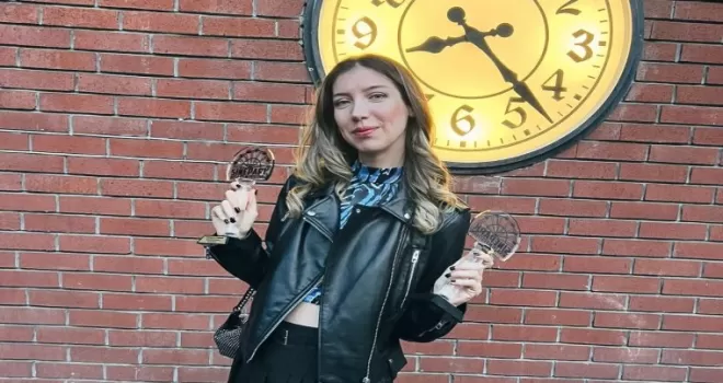 DEÜ’lü genç yönetmenin filmine 15 ödül