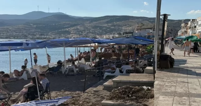 Dikili Çandarlı sahillerinde ’işgal’ tartışması