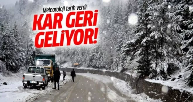 Dikkat! Meteoroloji tarih verdi, kar geliyor...