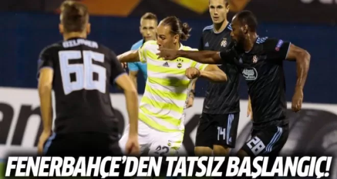 Dinamo Zagreb-Fenerbahçe Maçı Golleri ve Geniş Özeti