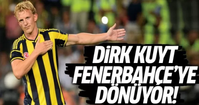 Dirk Kuyt Fenerbahçe'ye Dönüyor