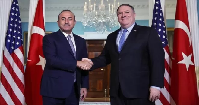 Dışişleri Bakanı Çavuşoğlu ABD'li mevkidaşı ile görüştü