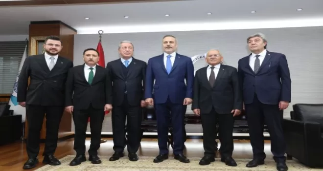 Dışişleri Bakanı Hakan Fidan’dan Kayseri çıkarması