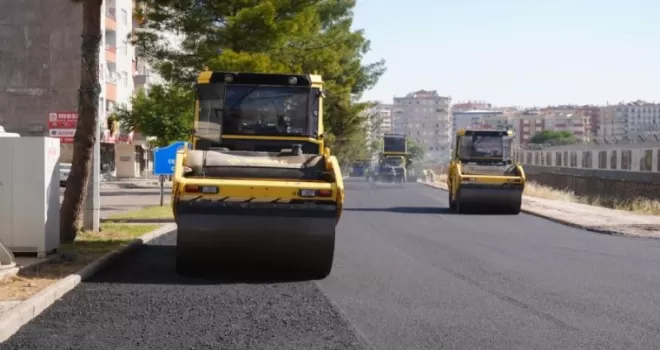Diyarbakır Büyükşehir’den çifte asfalt çalışması