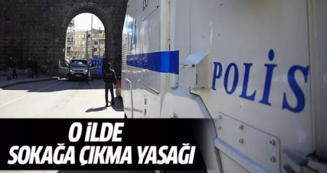 Diyarbakır'da 10 mahallede sokağa çıkma yasağı