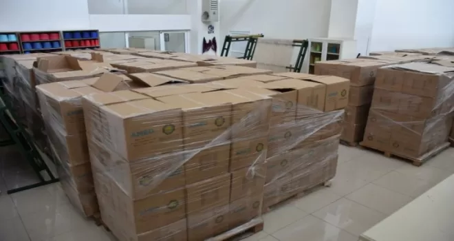 Diyarbakır’da 600 aileye gıda kolisi dağıtıldı