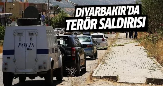 Diyarbakır'da terör saldırısı: 3 polis yaralı