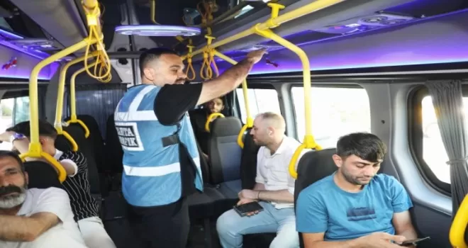 Diyarbakır’da toplu taşımada klima denetimi
