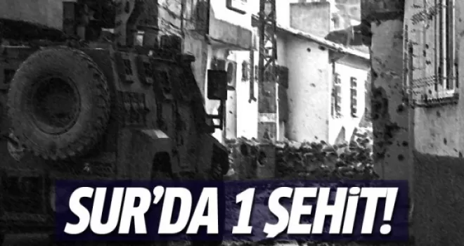 Diyarbakır'dan acı haber: 1 şehit