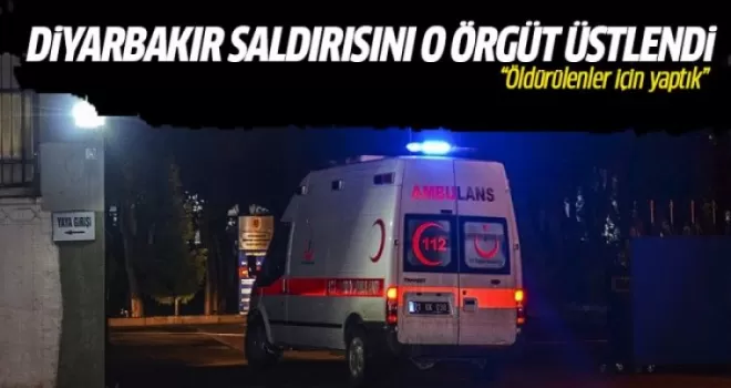 Diyarbakır saldırısını PKK üstlendi