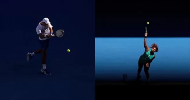 Djokovic ve Serena Williams üst turda