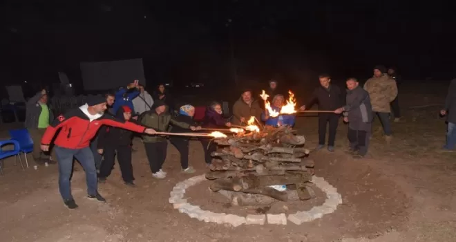 Doğaseverler ’Günece Kaynaklar Mevkii’nde buluştu
