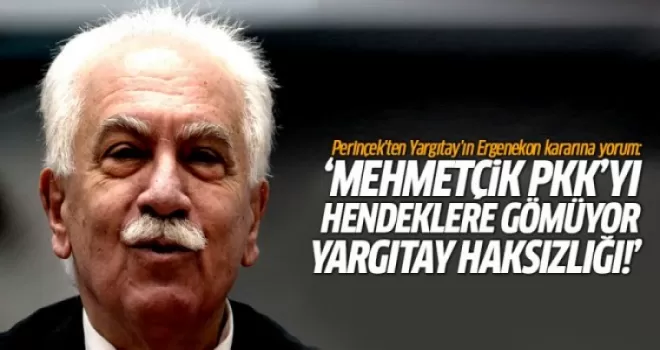 Doğu Perinçek: Mehmetçik PKK’yı hendeklere gömüyor, Yargıtay haksızlığı!