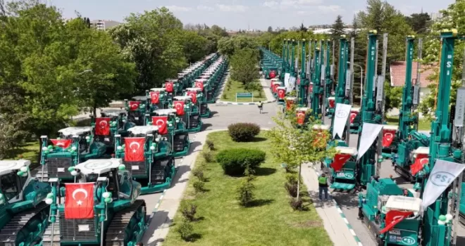 DSİ’nin ’yeşil karınca’ filosu güçlendi
