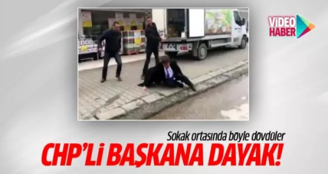 Düzce CHP İl Başkanına dayak!