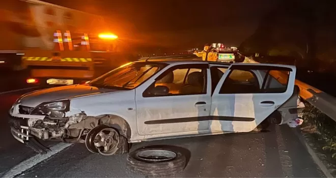 Düzce’de feci kaza: 4 yaralı