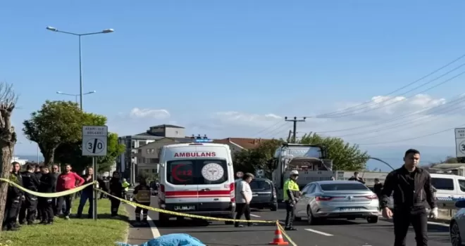 Düzce’de motosiklet yayaya çarptı: 2 ölü