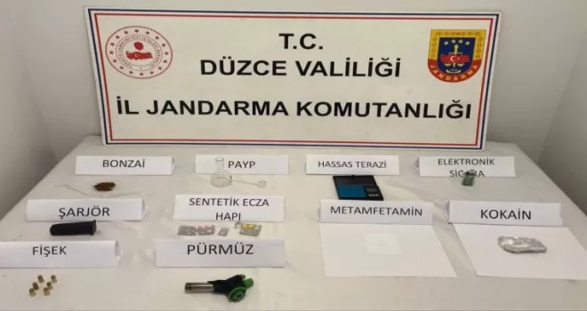 Düzce’de uyuşturucu operasyonu