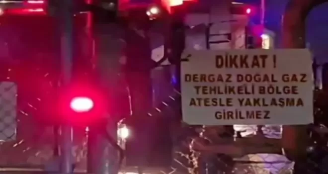Düzce’deki yangında itfaiye eri yaralandı