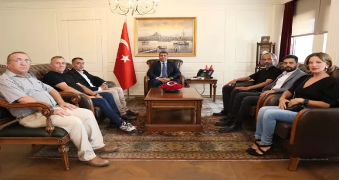Düzce Gazeteciler Cemiyeti’nden Vali Aslan’a ziyaret