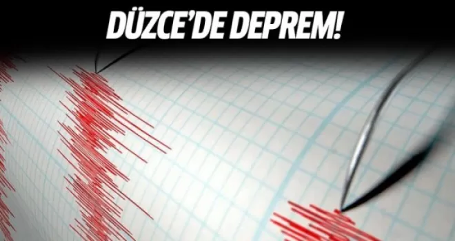 Düzce'nin Cumayeri ilçesinde 3.8 büyüklüğünde deprem