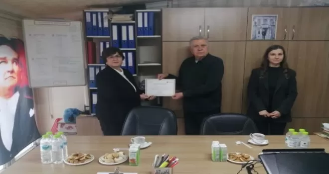 Edirne’de başarılı firma onurlandırıldı