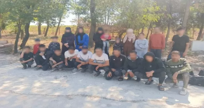 Edirne’de düzensiz göçmen operasyonlarında 27 kişi yakalandı