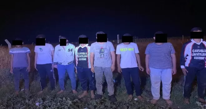 Edirne’de düzensiz göçmenlere karşı operasyonlar devam ediyor