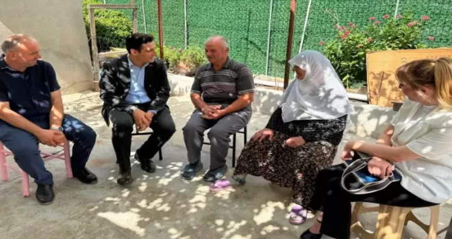 Edirne’de İpsala Kaymakamı Güzel’den Sultanköy’e anlamlı ziyaret