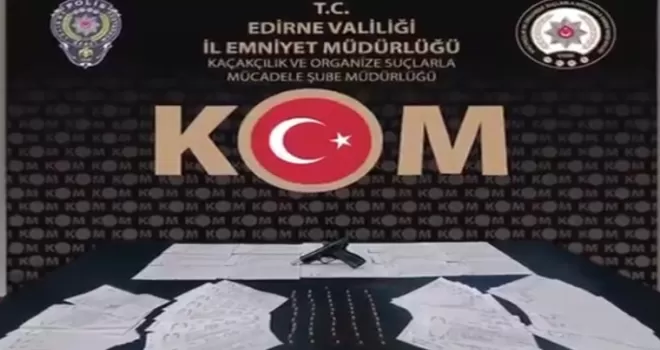 Edirne’de tefecilik operasyonu: 2 tutuklama!