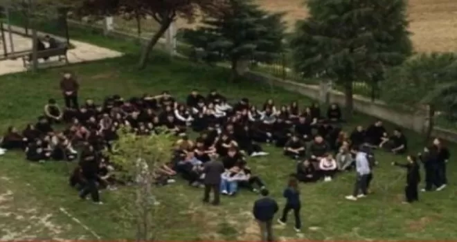 Edirne Keşan’da öğrenci protestosuna müdahale iddiası!