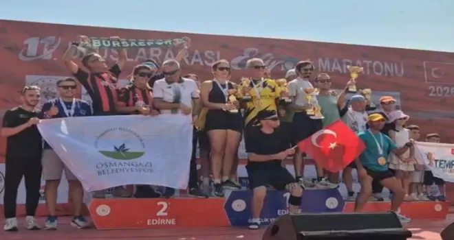 Edirne Yarı Maratonu’nda Keşan fırtınası