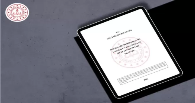Eğitimde ikinci dönem ortak yazılı sınav takvimi netleşti