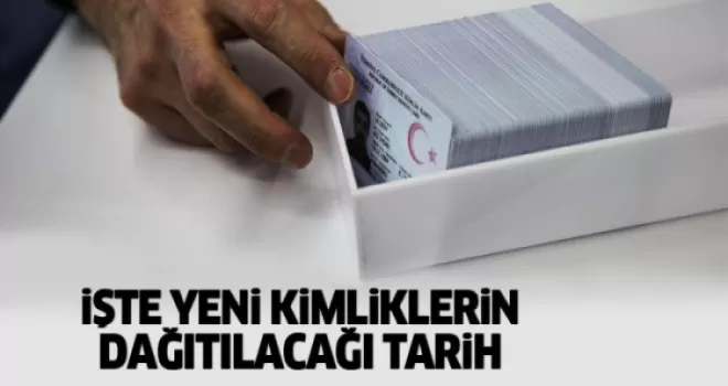 Elektronik kimliklere geçilecek tarih açıklandı