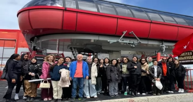 Erasmus öğrencileri Erciyes’e hayran kaldı