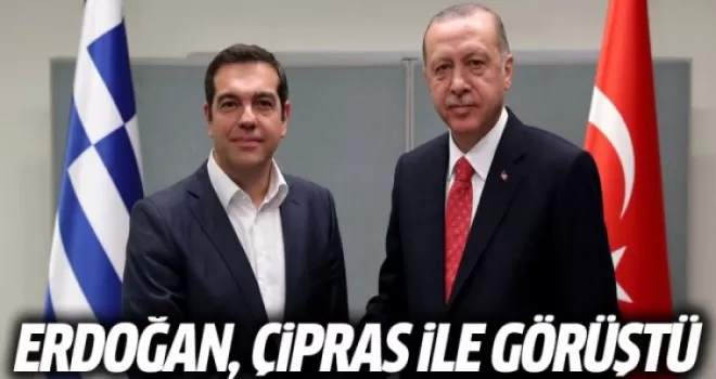 Erdoğan Çipras İle Görüştü