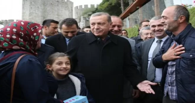 Erdoğan'dan iki çocuklu vatandaşa sitem