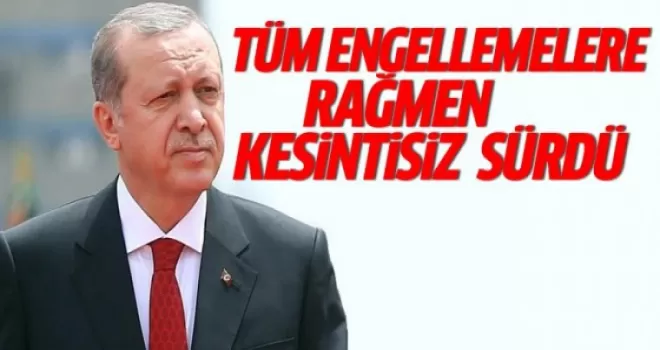 Erdoğan: Kur'an eğitimi tüm engellemelere rağmen kesintisiz sürdürülmüştür