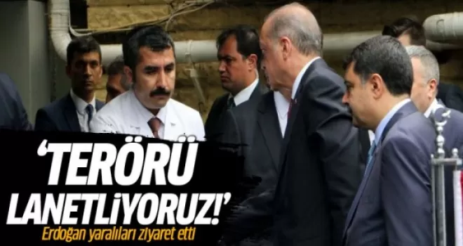 Erdoğan: Terör saldırısını lanetliyoruz