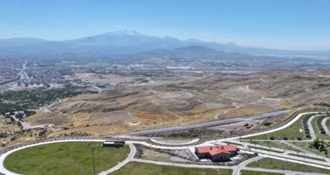 Erkilet Seyir Terası Kayseri’nin yeni simgesi olacak